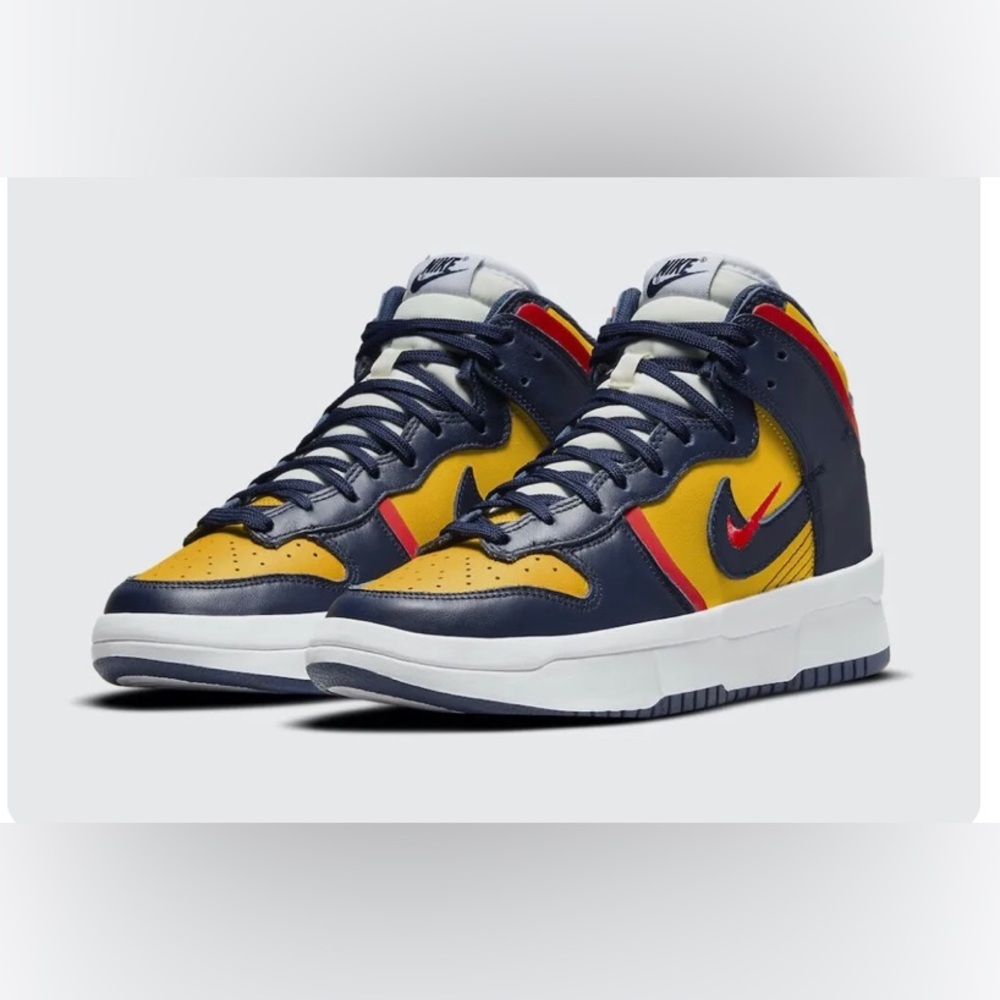 Nike dunk high up “Michigan”